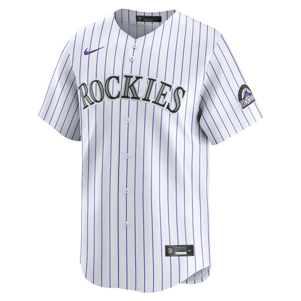 Colorado Rockies Nike Youth Home Limited Jersey - White - Nike Lifestyle