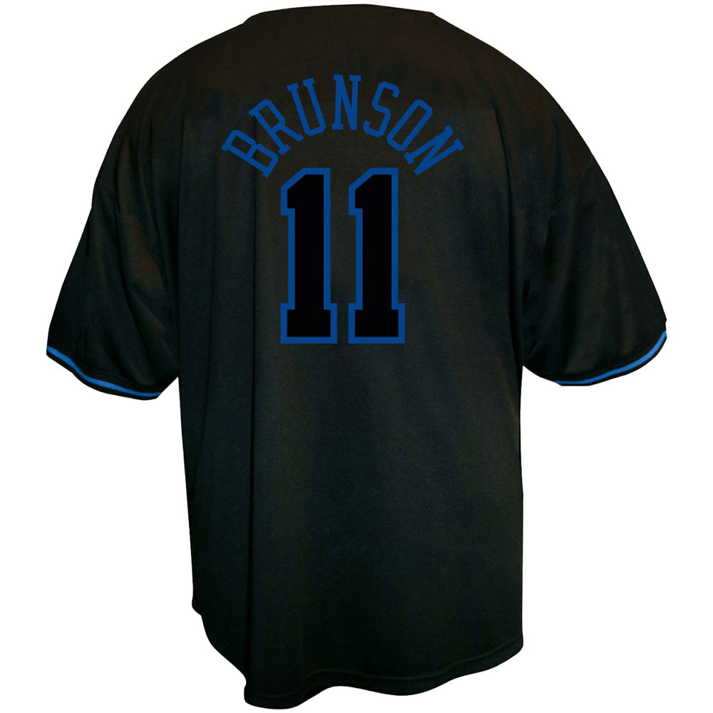Jalen Brunson New York Knicks Big & Tall Name & Number Fashion Jersey Black | Fanatics discount