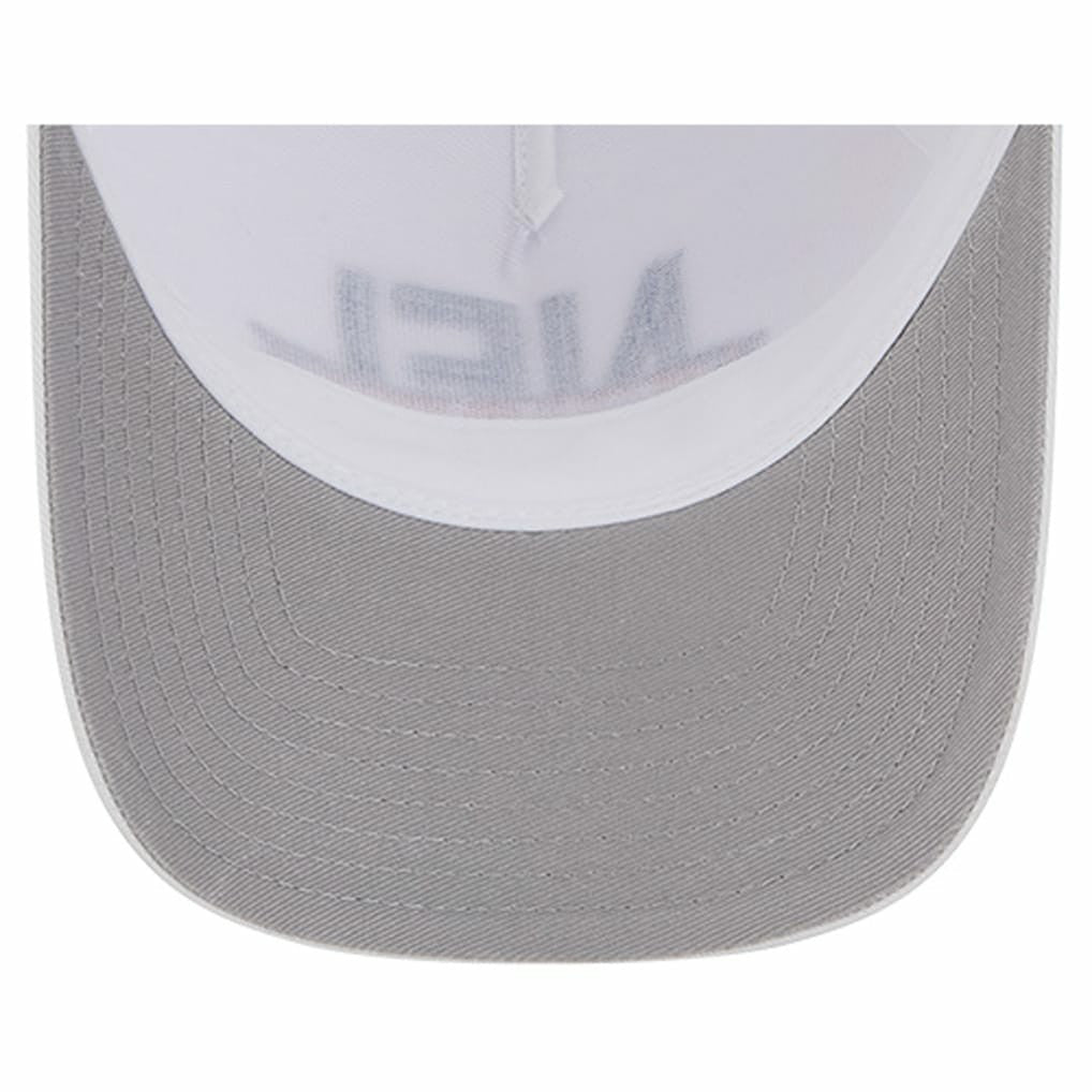 Buffalo Bills New Era NFL 9FORTY A-Frame M-Crown Adjustable Trucker Hat White