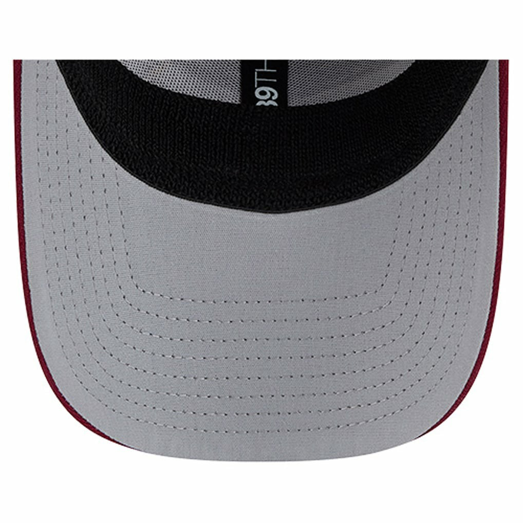 Washington Commanders New Era Stripes 39THIRTY Flex Hat Burgundy