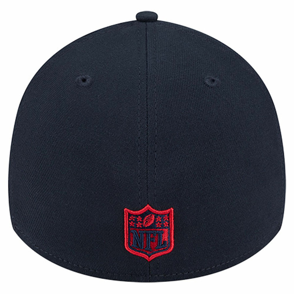 Houston Texans New Era Stripes 39THIRTY Flex Hat Navy