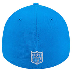 Detroit Lions New Era Stripes 39THIRTY Flex Hat Blue