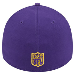 Minnesota Vikings New Era Stripes 39THIRTY Flex Hat Purple