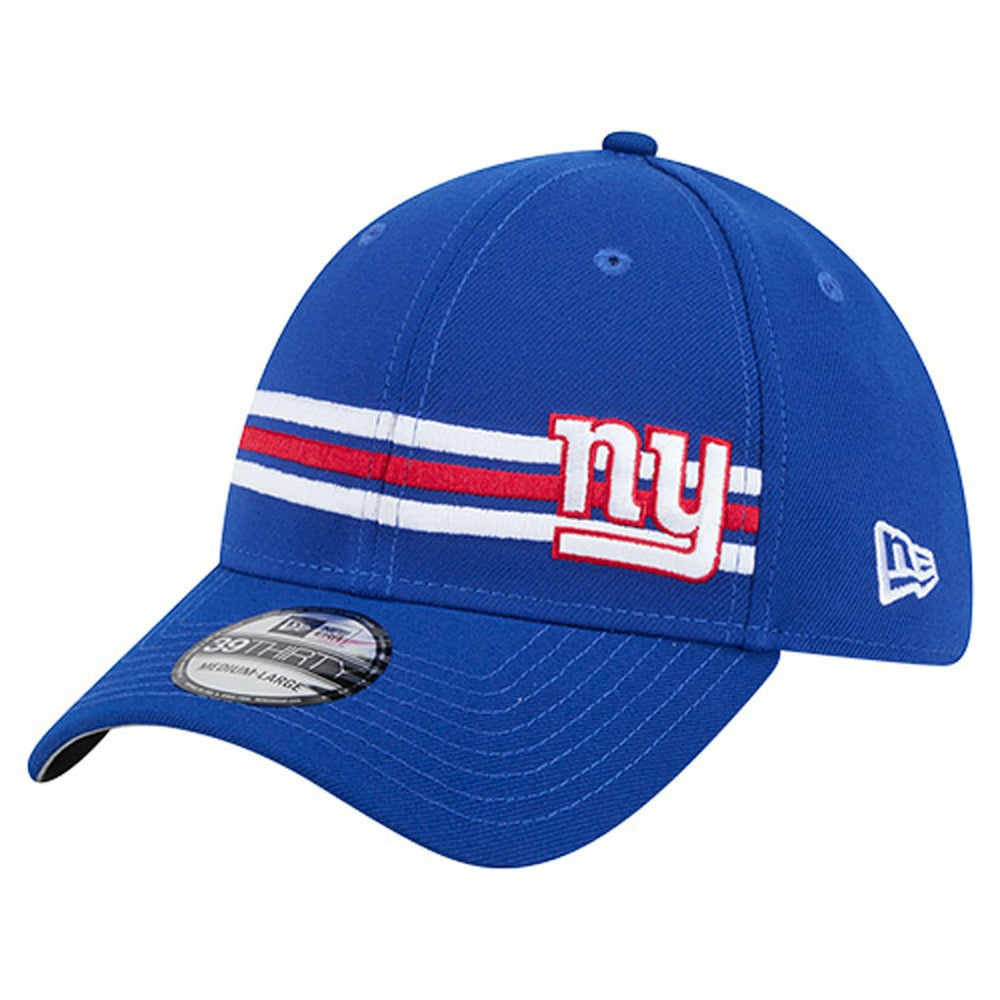 New York Giants New Era Stripes 39THIRTY Flex Hat Royal