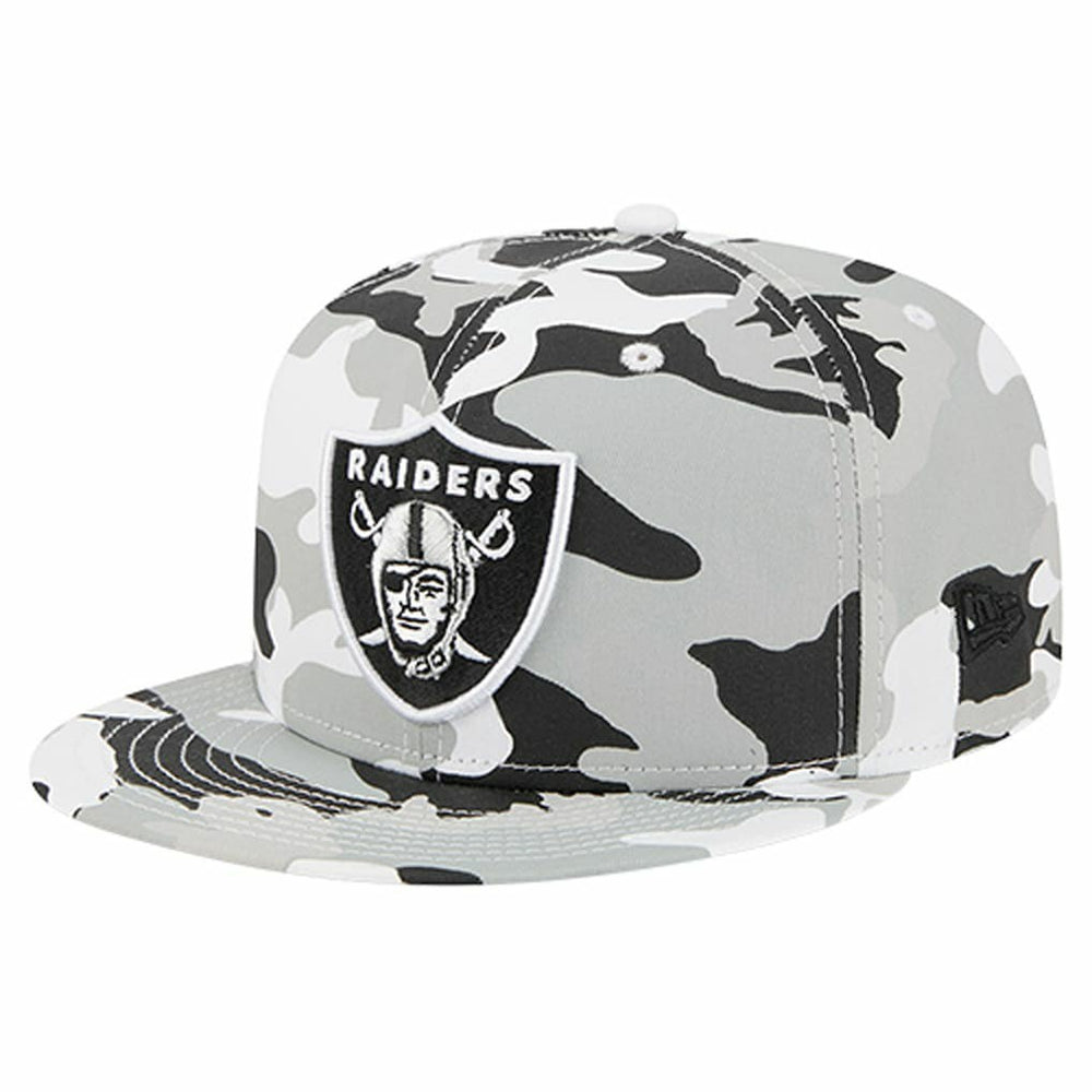 Las Vegas Raiders New Era 59FIFTY Fitted Hat Silver/Black
