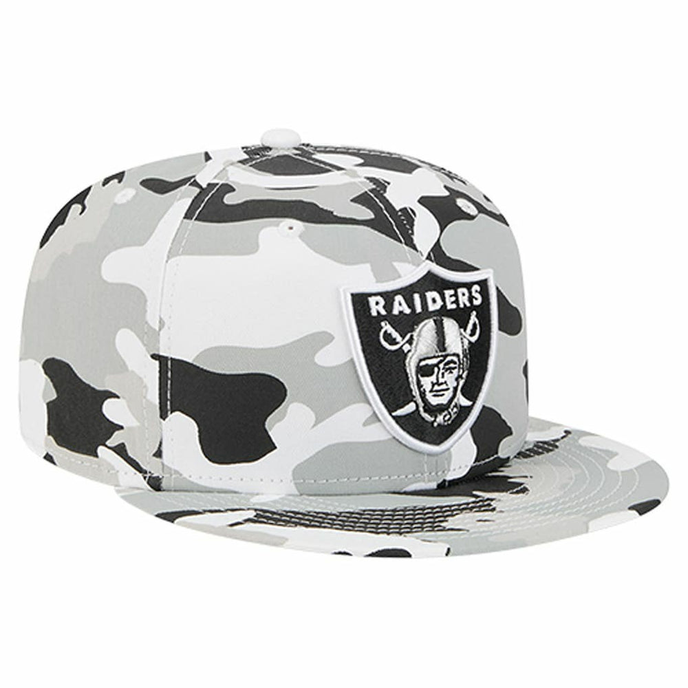 Las Vegas Raiders New Era 59FIFTY Fitted Hat Silver/Black