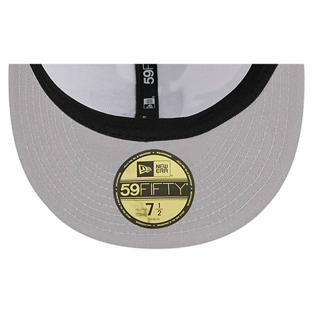 Las Vegas Raiders New Era 59FIFTY Fitted Hat Silver/Black