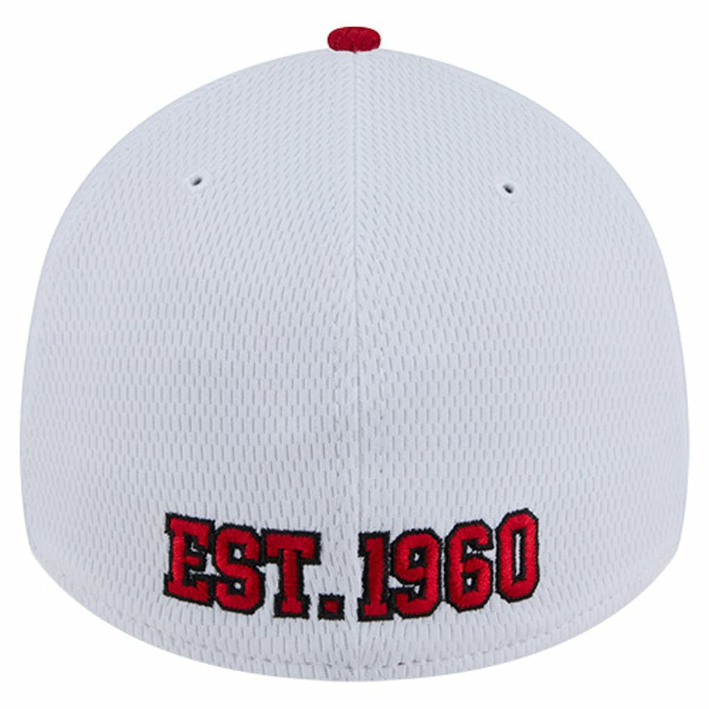 Kansas City Chiefs New Era Dashmark Rays 39THIRTY Flex Hat White/Red