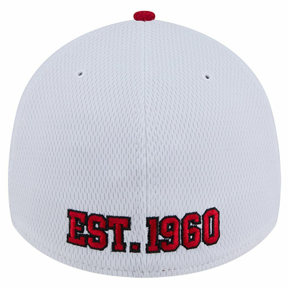 Kansas City Chiefs New Era Dashmark Rays 39THIRTY Flex Hat White/Red