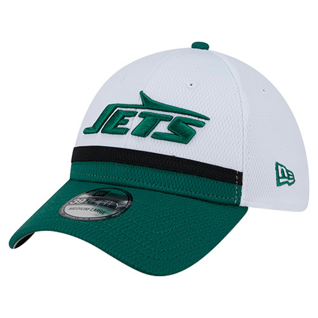 New York Jets New Era Dashmark Rays 39THIRTY Flex Hat White/Green