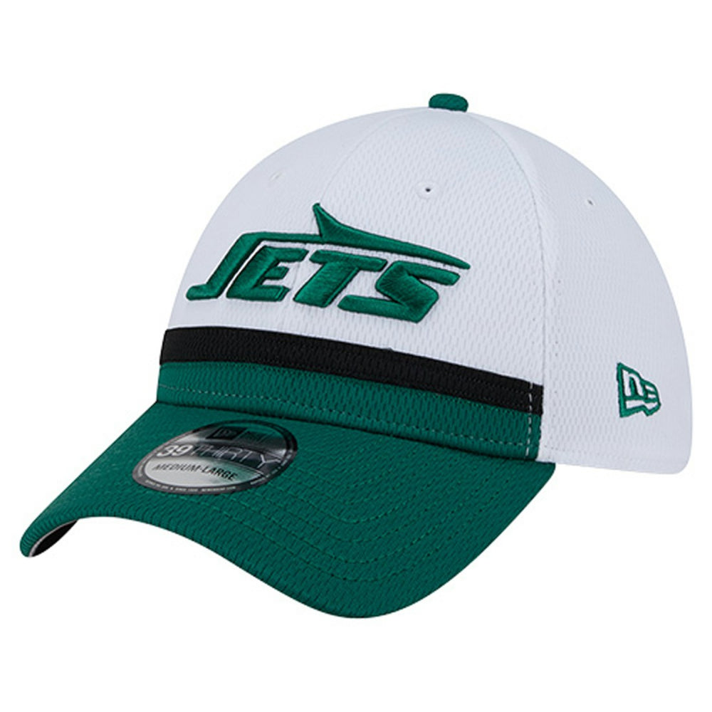 New York Jets New Era Dashmark Rays 39THIRTY Flex Hat White/Green