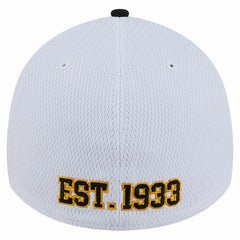 Pittsburgh Steelers New Era Dashmark Rays 39THIRTY Flex Hat White/Black