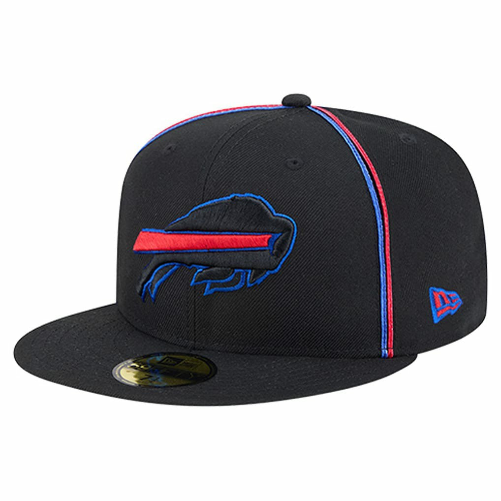 Buffalo Bills New Era Soutache 59FIFTY Fitted Hat Black