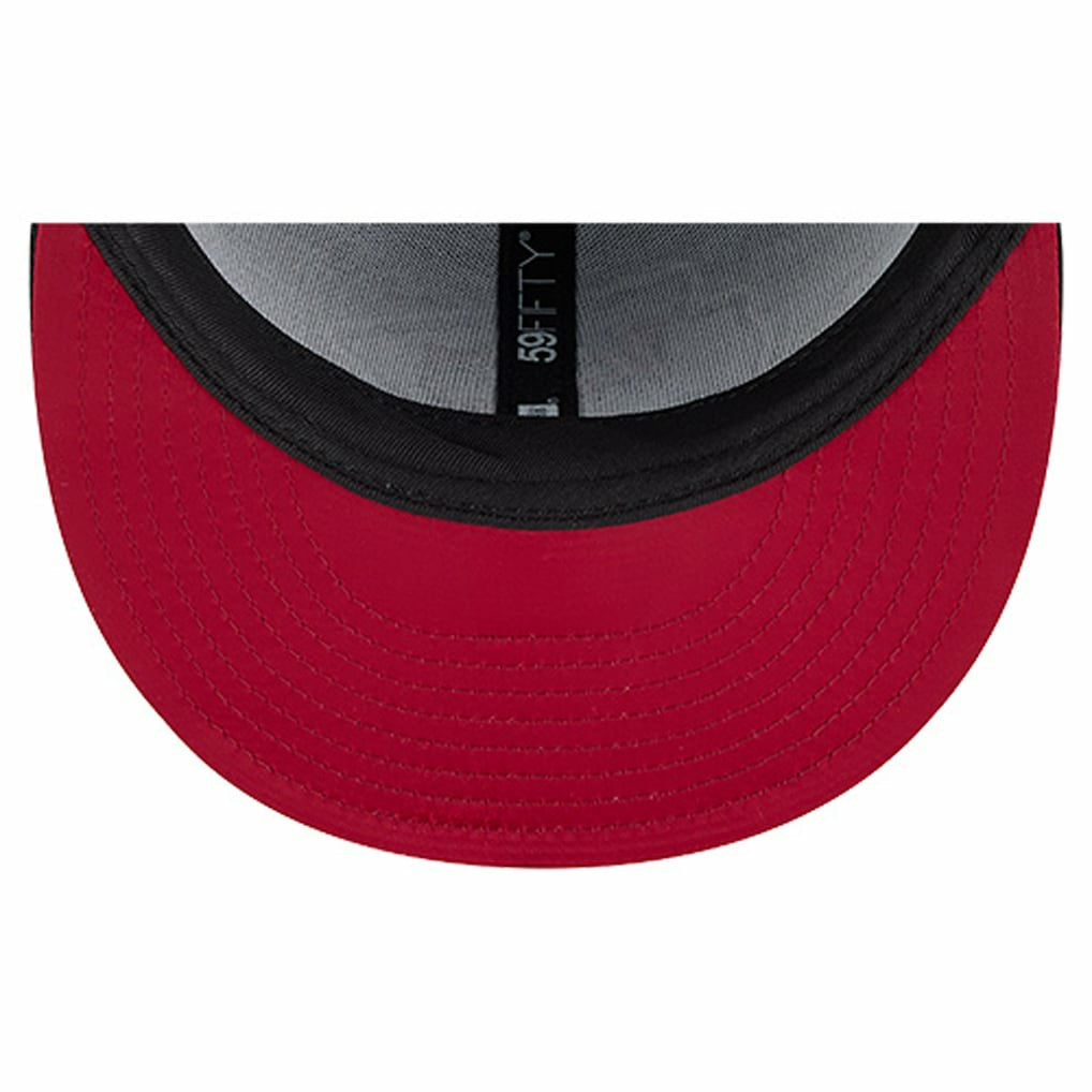 Kansas City Chiefs New Era Soutache 59FIFTY Fitted Hat Black