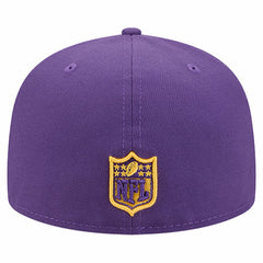 Minnesota Vikings New Era Group Chat 59FIFTY Fitted Hat Purple