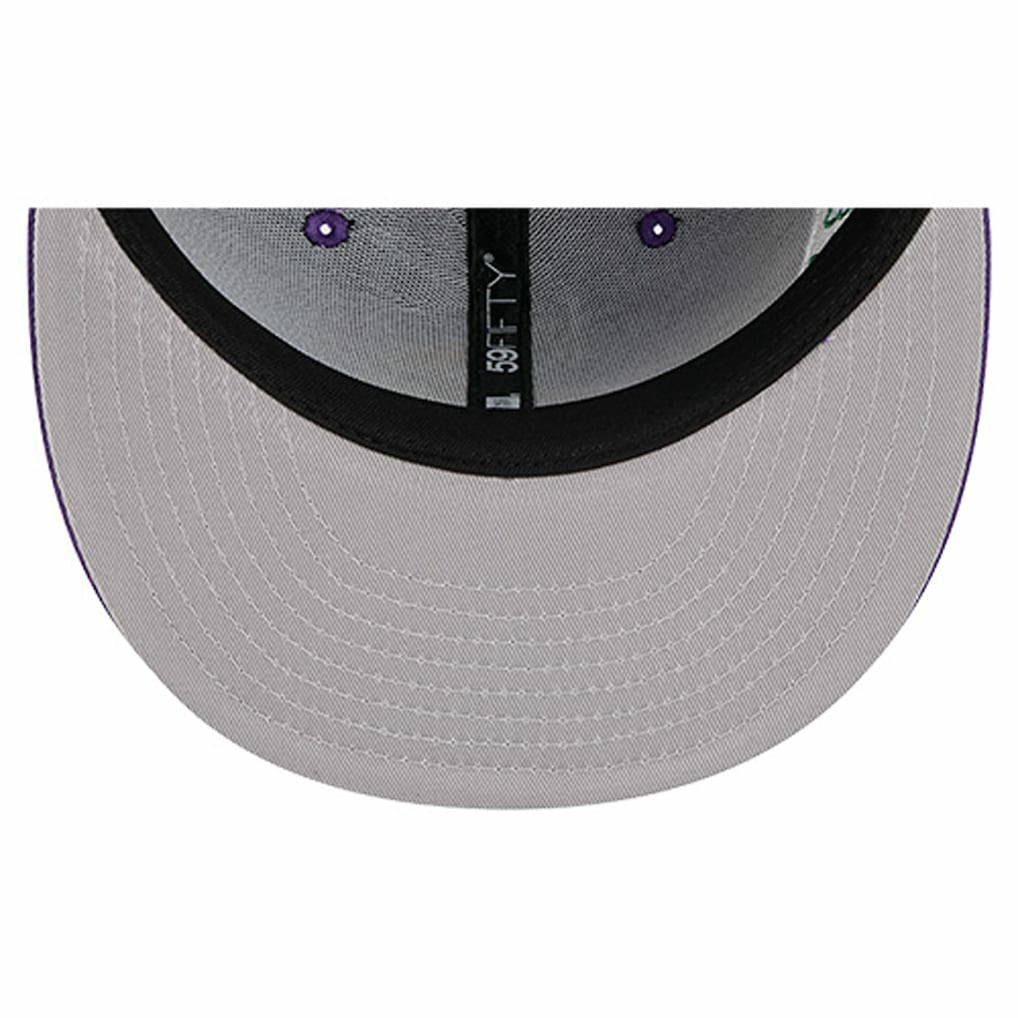 Minnesota Vikings New Era Group Chat 59FIFTY Fitted Hat Purple