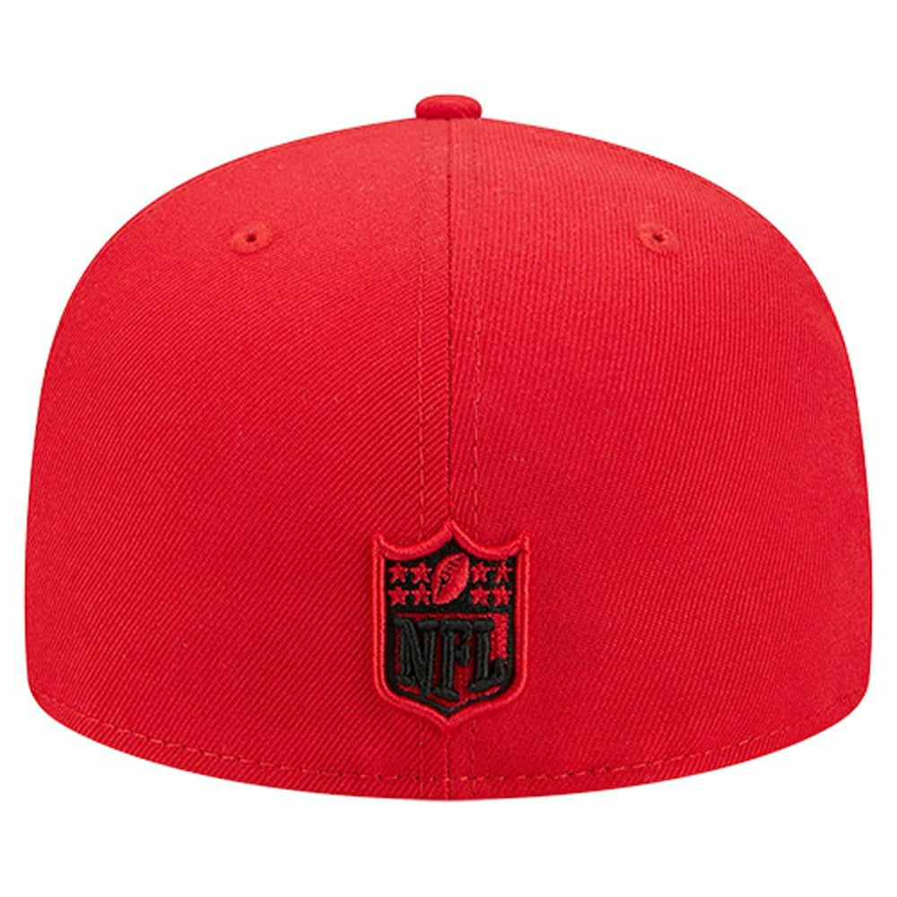 Kansas City Chiefs New Era Group Chat 59FIFTY Fitted Hat Red