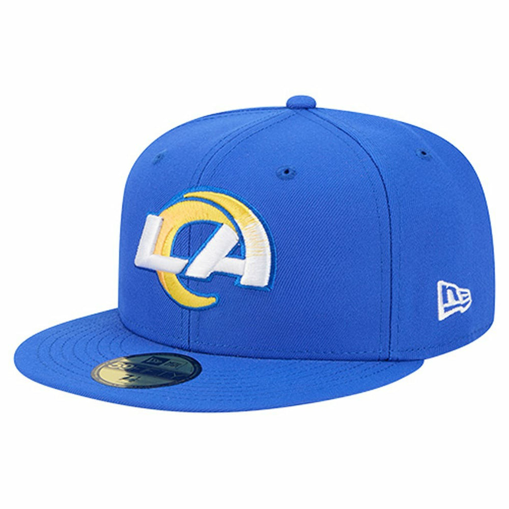 Los Angeles Rams New Era Group Chat 59FIFTY Fitted Hat Royal