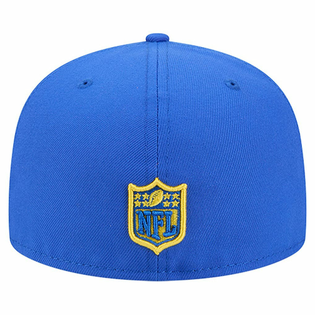 Los Angeles Rams New Era Group Chat 59FIFTY Fitted Hat Royal