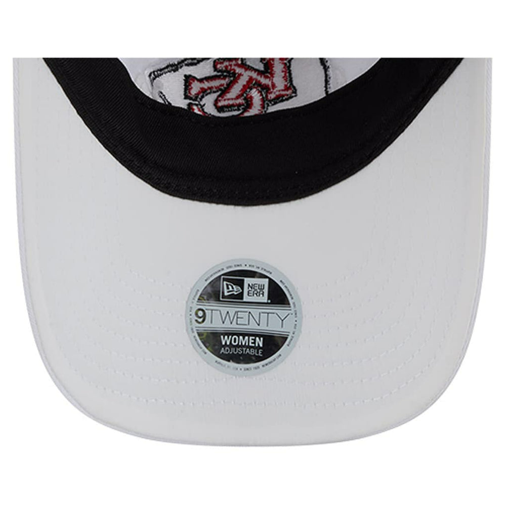 Kansas City Chiefs New Era Women's Floral 9TWENTY Adjustable Hat White
