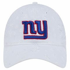 New York Giants New Era Women's Floral 9TWENTY Adjustable Hat White