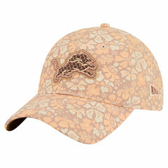 Detroit Lions New Era Women's Floral 9TWENTY Adjustable Hat Tan
