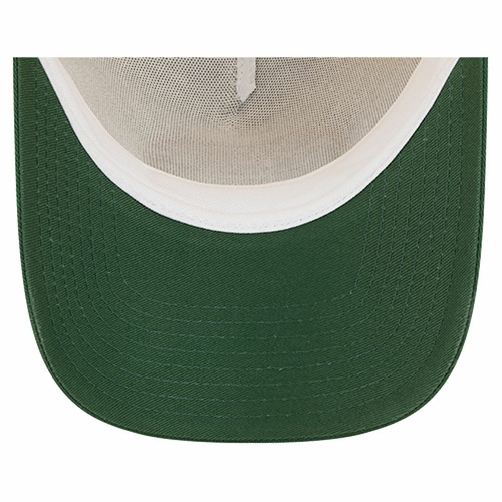 Green Bay Packers New Era Women's Friendship Bracelet 9FORTY Adjustable Hat White/Green