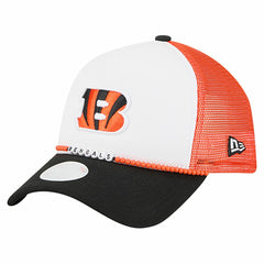 Cincinnati Bengals New Era Women's Friendship Bracelet 9FORTY Adjustable Hat White/Black