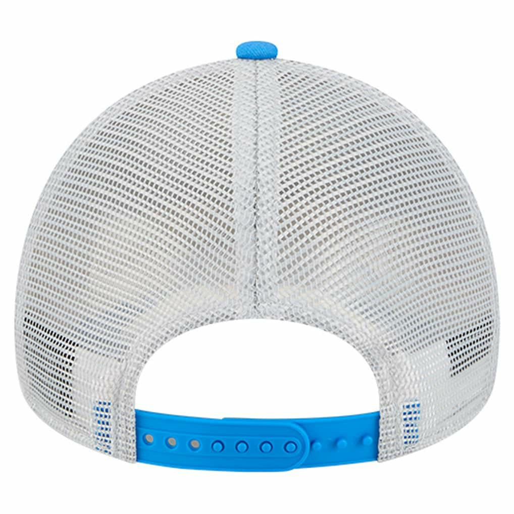 Detroit Lions New Era Women's Friendship Bracelet 9FORTY Adjustable Hat White/Blue