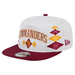Washington Commanders New Era Argyle 19TWENTY Adjustable Hat White