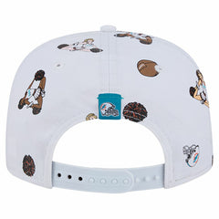 Miami Dolphins New Era Team Cheer 19TWENTY Snapback Hat White