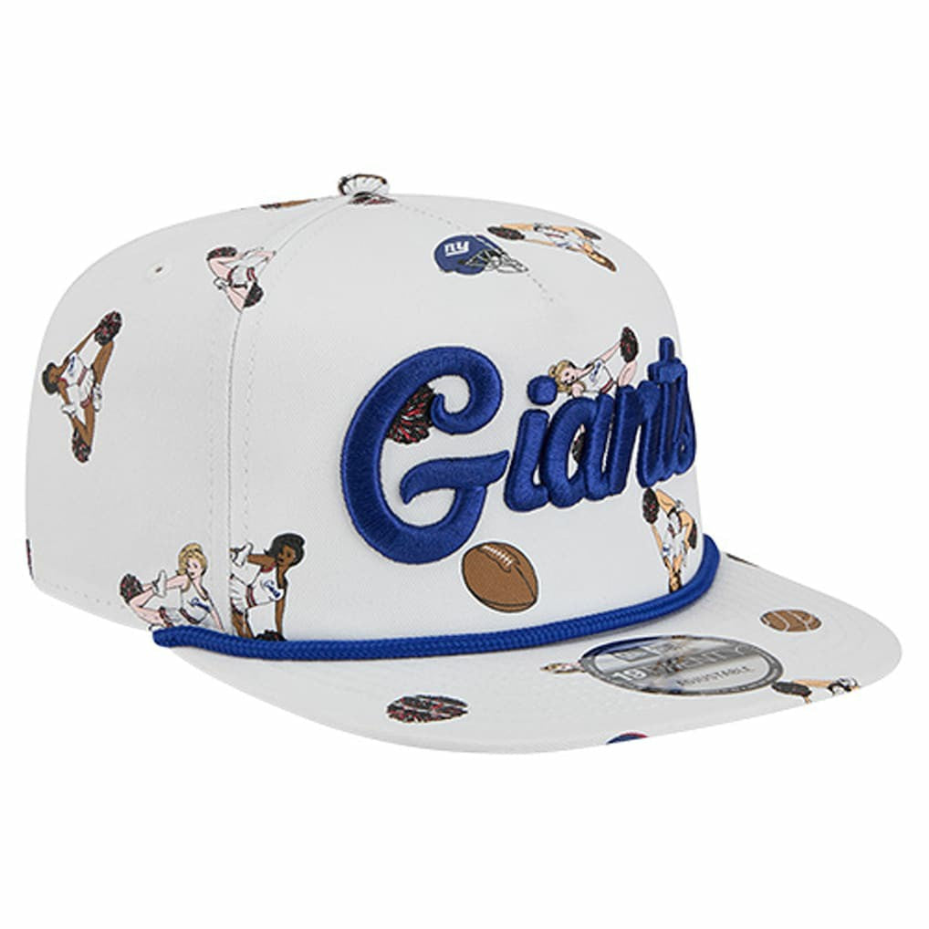 New York Giants New Era Team Cheer 19TWENTY Snapback Hat White