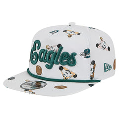 Philadelphia Eagles New Era Team Cheer 19TWENTY Snapback Hat White