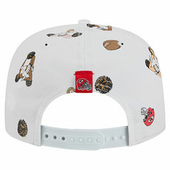 Kansas City Chiefs New Era Team Cheer 19TWENTY Snapback Hat White
