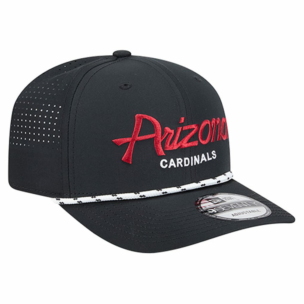 Arizona Cardinals New Era Script 9SEVENTY Adjustable Hat Black