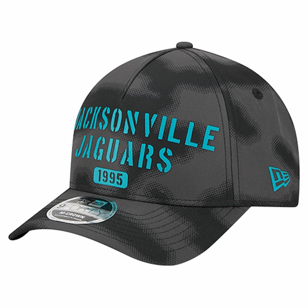 Jacksonville Jaguars New Era Halftone Camo 9FORTY Hat Gray