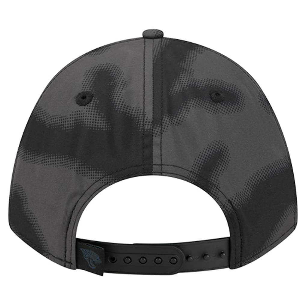 Jacksonville Jaguars New Era Halftone Camo 9FORTY Hat Gray