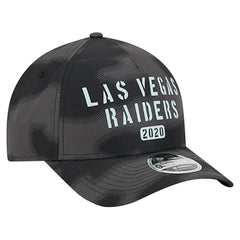 Las Vegas Raiders New Era Halftone Camo 9FORTY Hat Gray