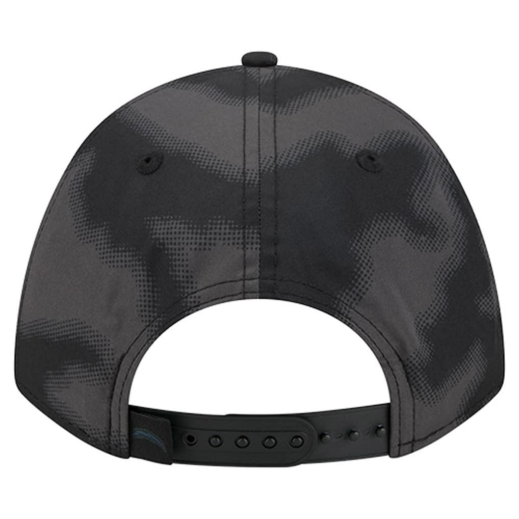 Los Angeles Chargers New Era Halftone Camo 9FORTY Hat Gray