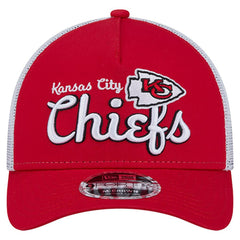 Kansas City Chiefs New Era Side Lines 9FORTY Adjustable Hat Red