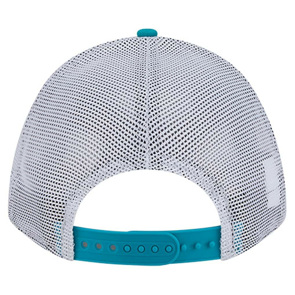 Miami Dolphins New Era Side Lines 9FORTY Adjustable Hat Aqua