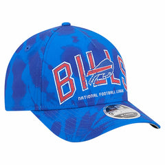 Buffalo Bills New Era Tie Dye Fade 9Forty M-Crown A-Frame Adjustable Hat Royal