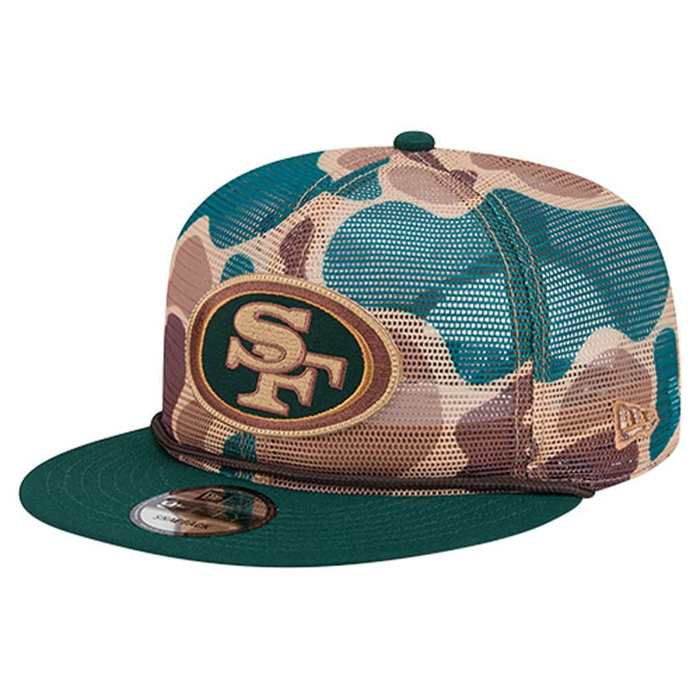 San Francisco 49ers New Era Duck Camo 9FIFTY Snapback Hat Camo