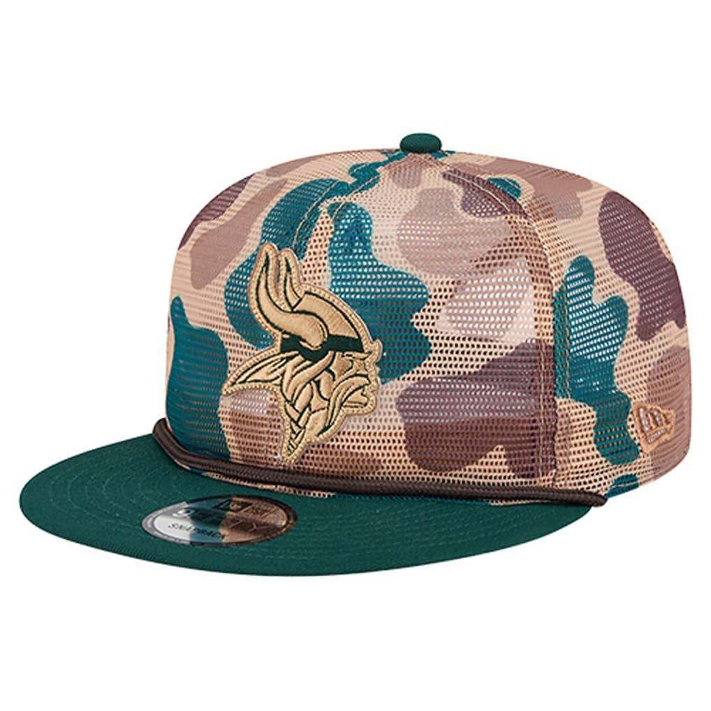 Minnesota Vikings New Era Duck Camo 9FIFTY Snapback Hat Camo