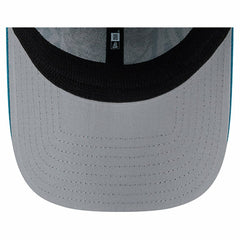 Jacksonville Jaguars New Era Overlap Logo 39THIRTY Stretch Fit Hat Teal