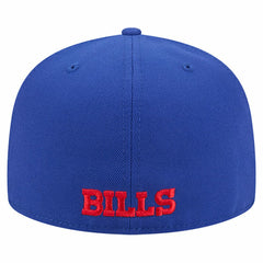 Buffalo Bills New Era Overlap Wordmark 59FIFTY Fitted Hat Royal