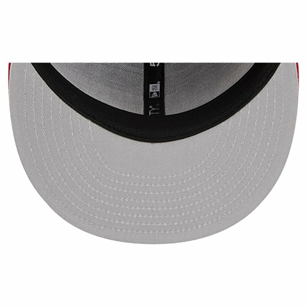 Arizona Cardinals New Era Overlap Wordmark 59FIFTY Fitted Hat Cardinal