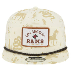 Los Angeles Rams New Era Desert Rose 19TWENTY Adjustable Hat Cream