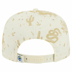 Los Angeles Rams New Era Desert Rose 19TWENTY Adjustable Hat Cream