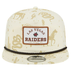 Las Vegas Raiders New Era Desert Rose 19TWENTY Adjustable Hat Cream